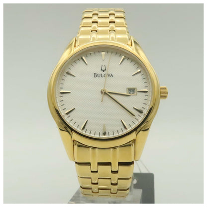 Front view of Bulova Dress Men's Quartz Watch 97B109-SD