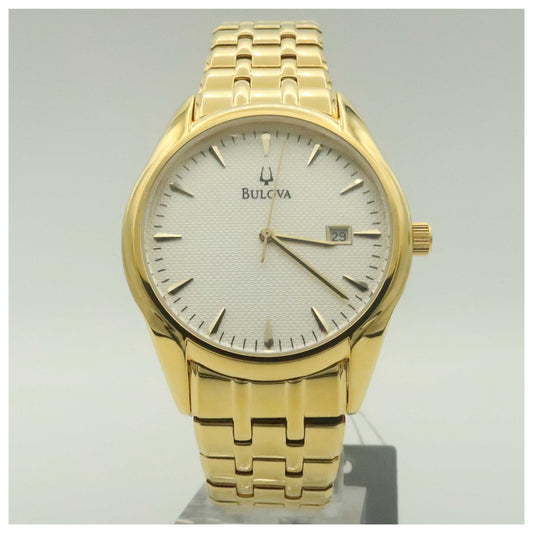 Front view of Bulova Dress Men's Quartz Watch 97B109-SD