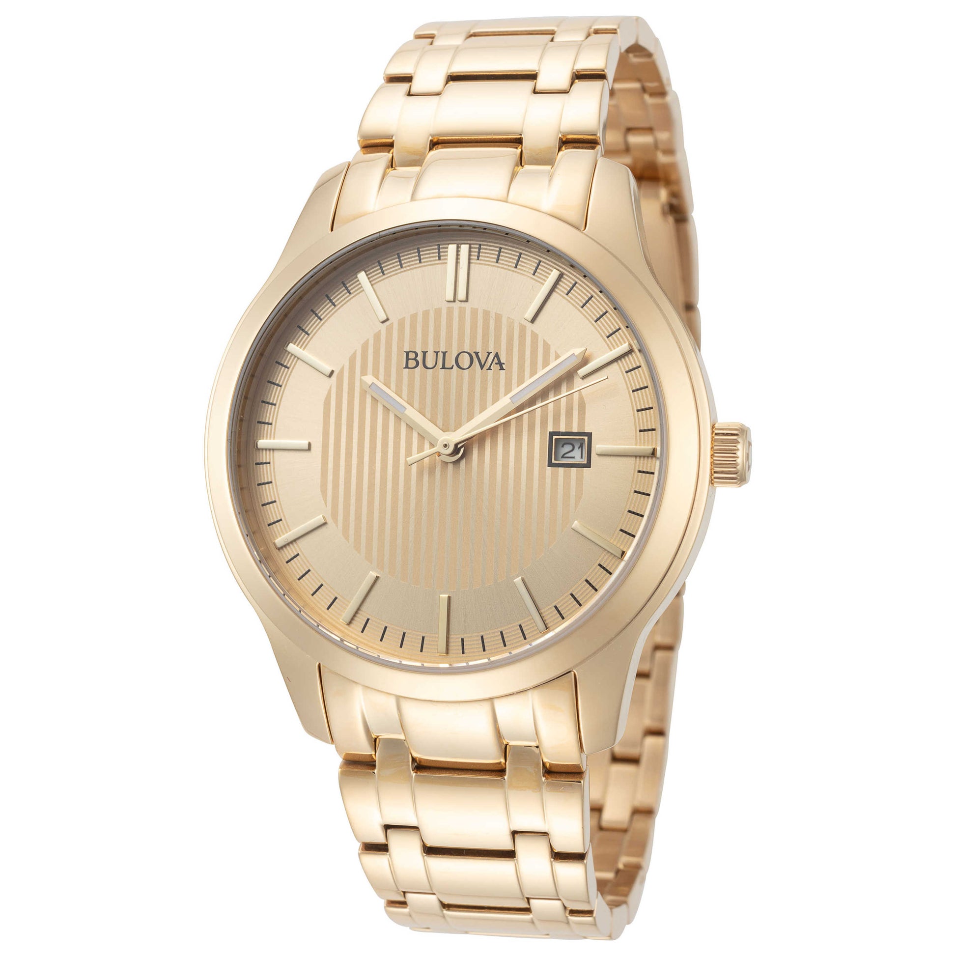 Front view of Bulova Classic Men's Quartz Watch 97B145