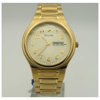 Front view of Bulova Bracelet Men's Quartz Watch 97C000-PO