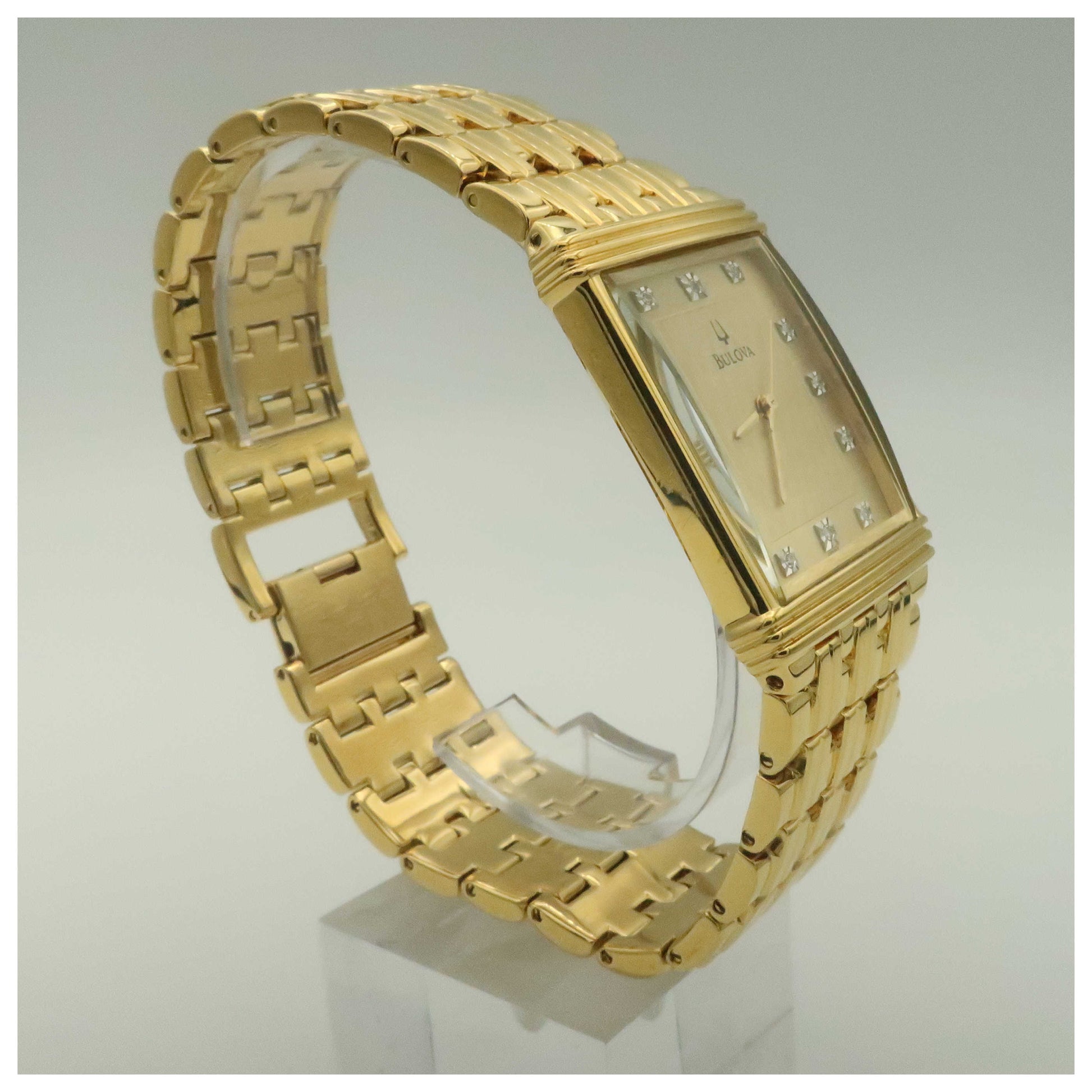 Bulova Diamonds Men's Quartz Watch 97D102-PO - Image #3