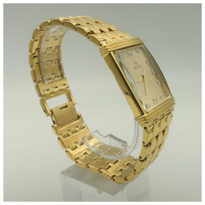 Bulova Diamonds Men's Quartz Watch 97D102-PO - Image #3