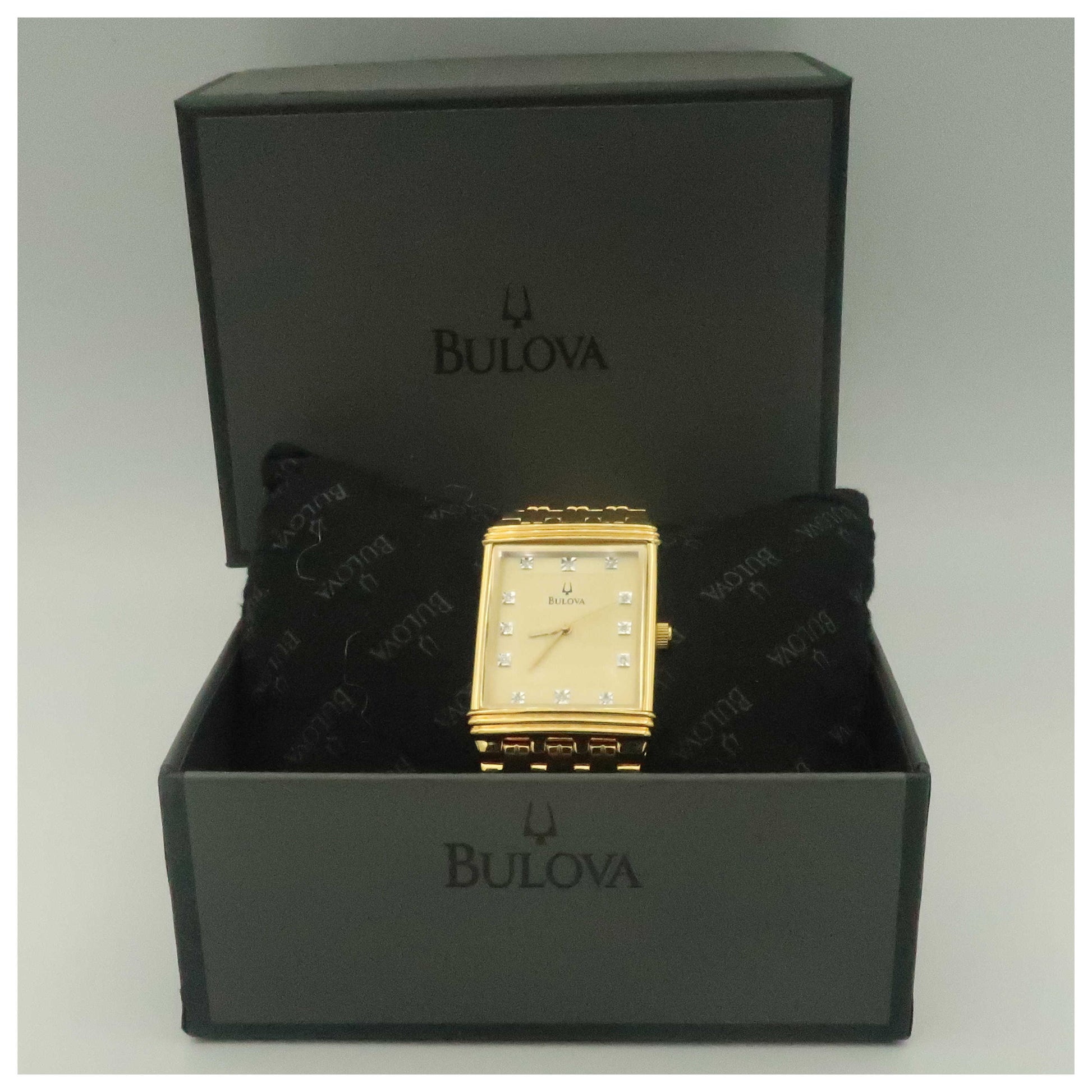 Bulova Diamonds Men's Quartz Watch 97D102-PO - Image #6