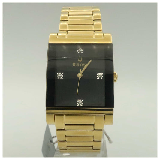 Front view of Bulova Bracelet Men's Swiss Quartz (Battery-Powered) Watch 97F50-PO