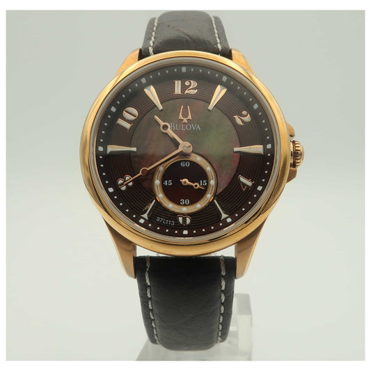 Front view of Bulova Adventurer Women's Quartz Watch 97L113-PO