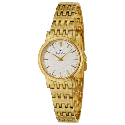 Front view of Bulova Dress Women's Japanese Quartz (Battery-Powered) Watch 97L116