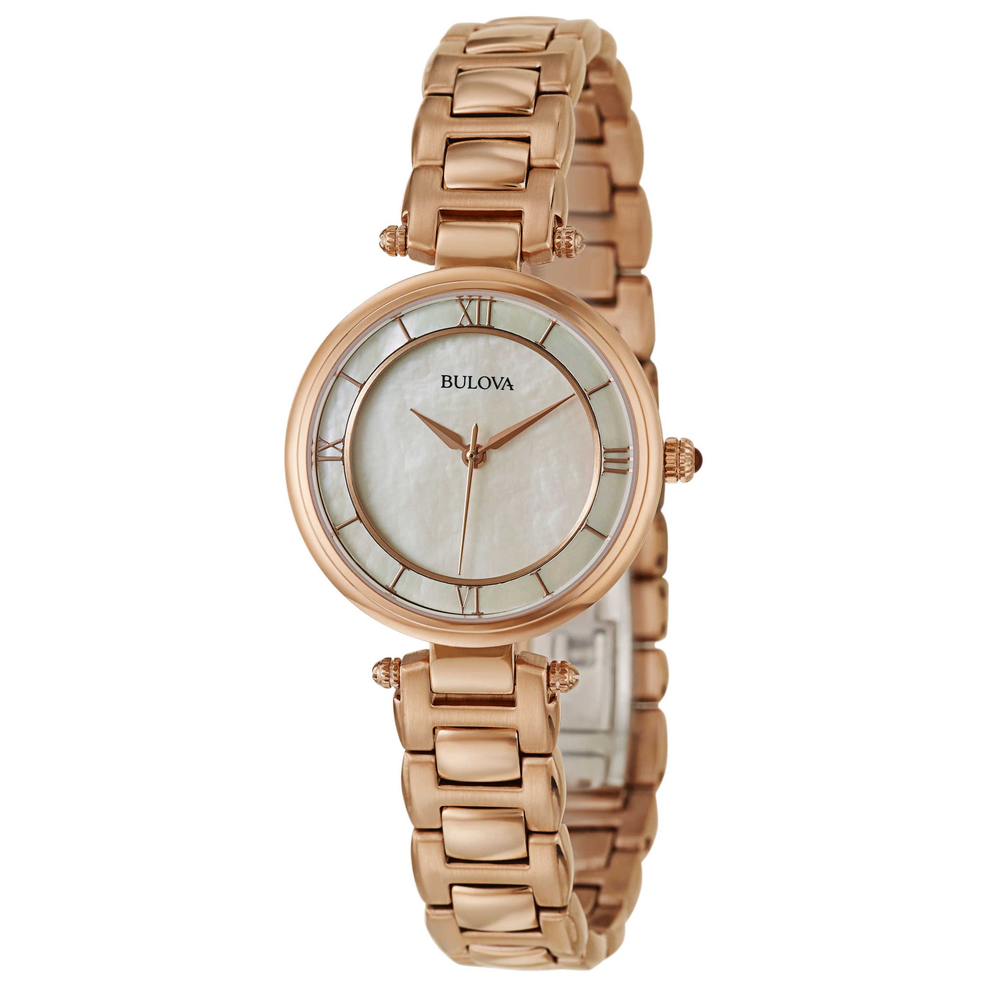 Front view of Bulova Classic Women's Quartz Watch 97L124
