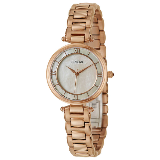 Front view of Bulova Classic Women's Quartz Watch 97L124