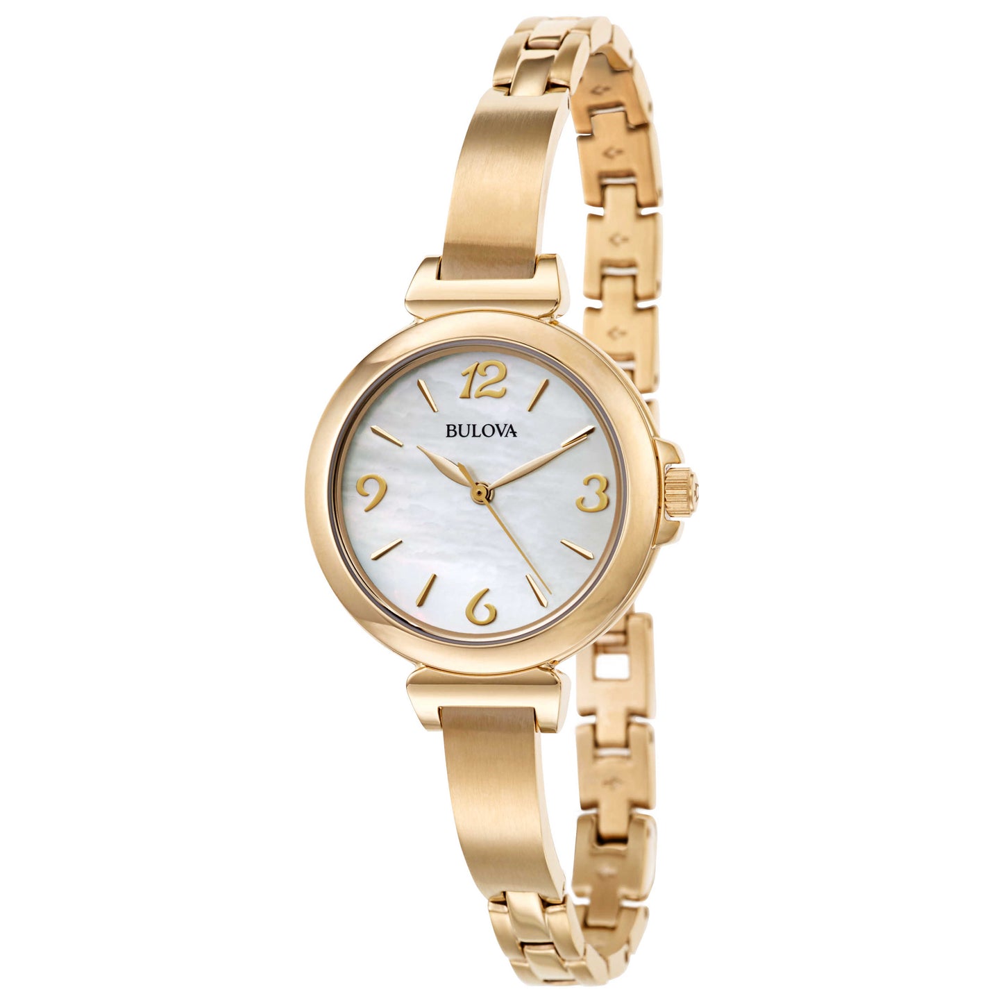 Front view of Bulova Classic Women's Japanese Quartz (Battery-Powered) Watch 97L136