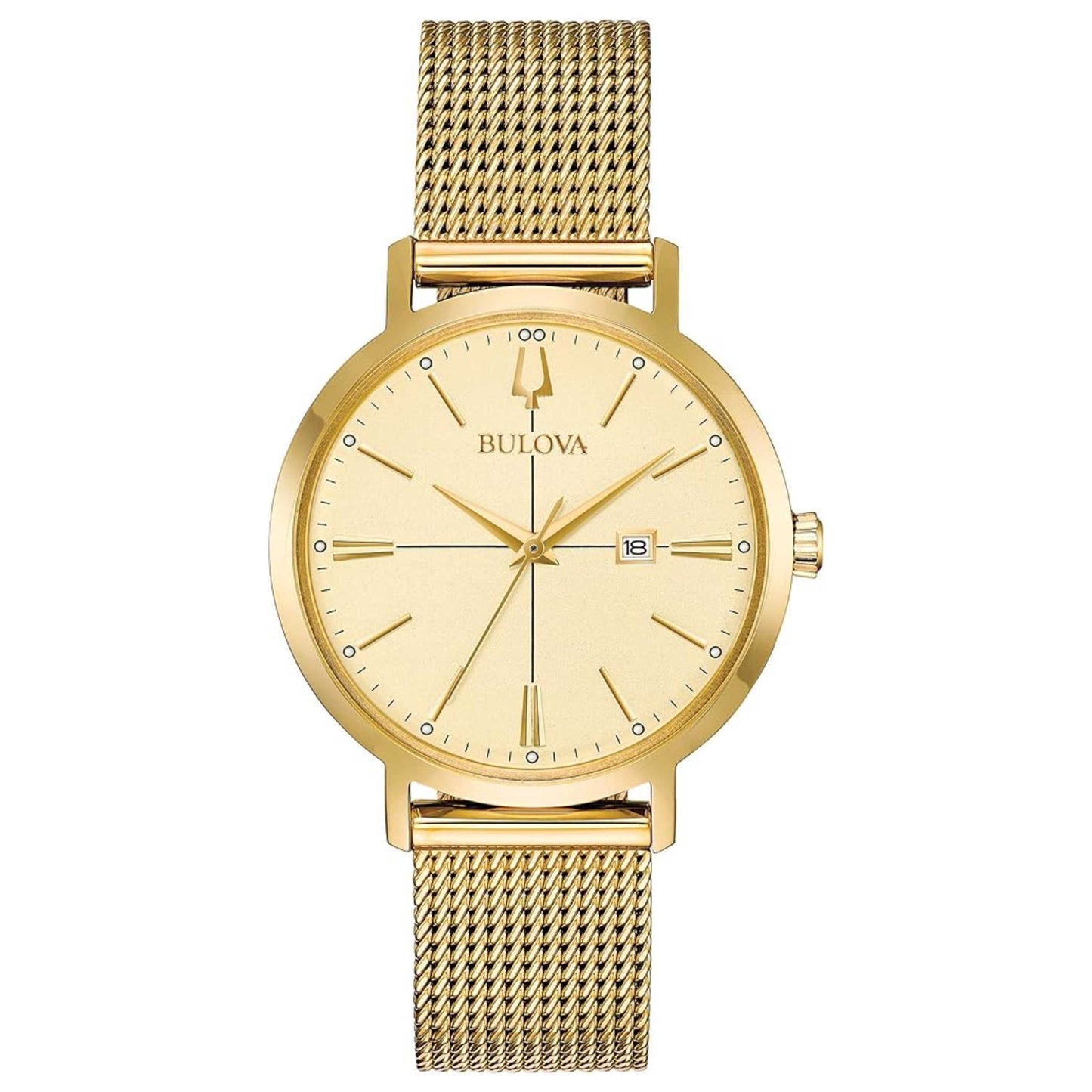 Front view of Bulova Classic Women's Quartz Watch 97M115