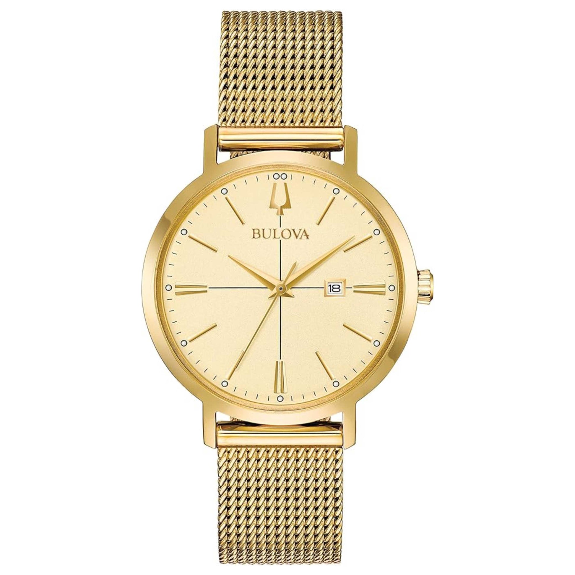 Front view of Bulova Classic Women's Quartz Watch 97M115