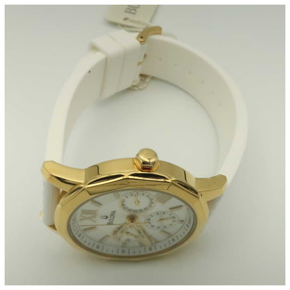 Bulova Strap Women's Japanese Quartz (Battery-Powered) Watch 97N108-SDV - Image #8