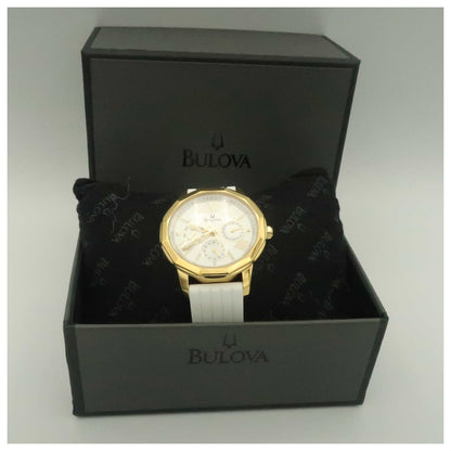 Bulova Strap Women's Japanese Quartz (Battery-Powered) Watch 97N108-SDV - Image #6