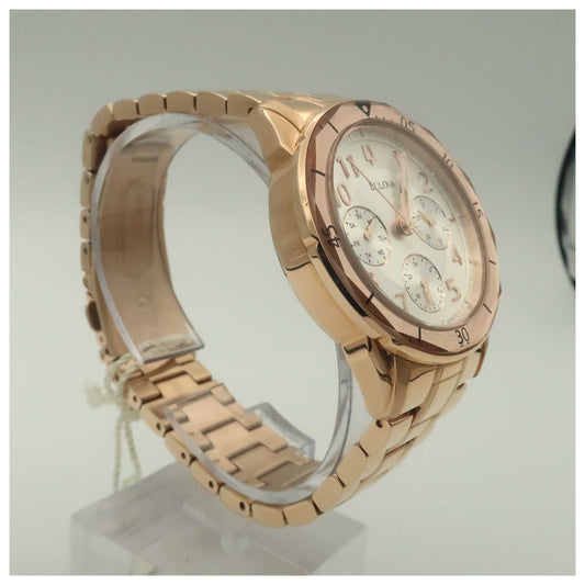 Bulova Bracelet Women's Japanese Quartz (Battery-Powered) Watch 97N110-PO - Image #3