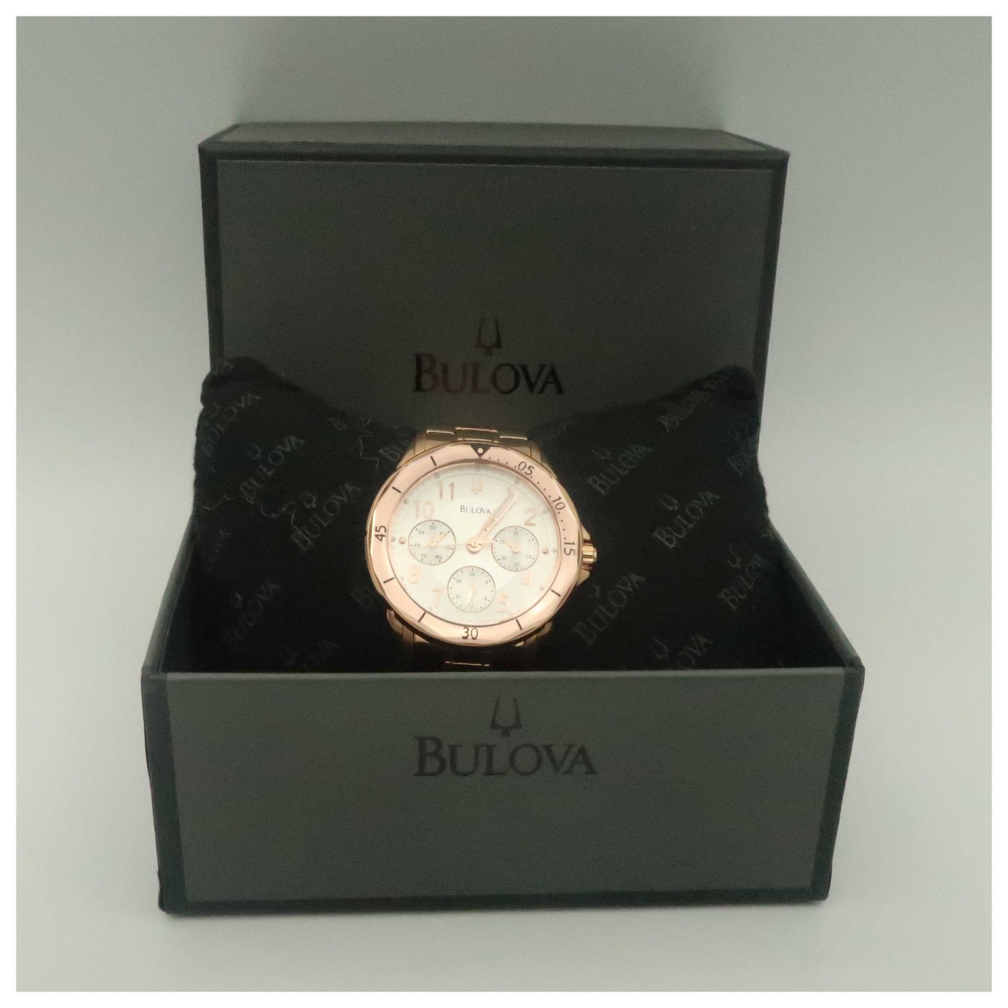 Bulova Bracelet Women's Japanese Quartz (Battery-Powered) Watch 97N110-PO - Image #6
