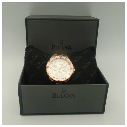 Bulova Bracelet Women's Japanese Quartz (Battery-Powered) Watch 97N110-PO - Image #6