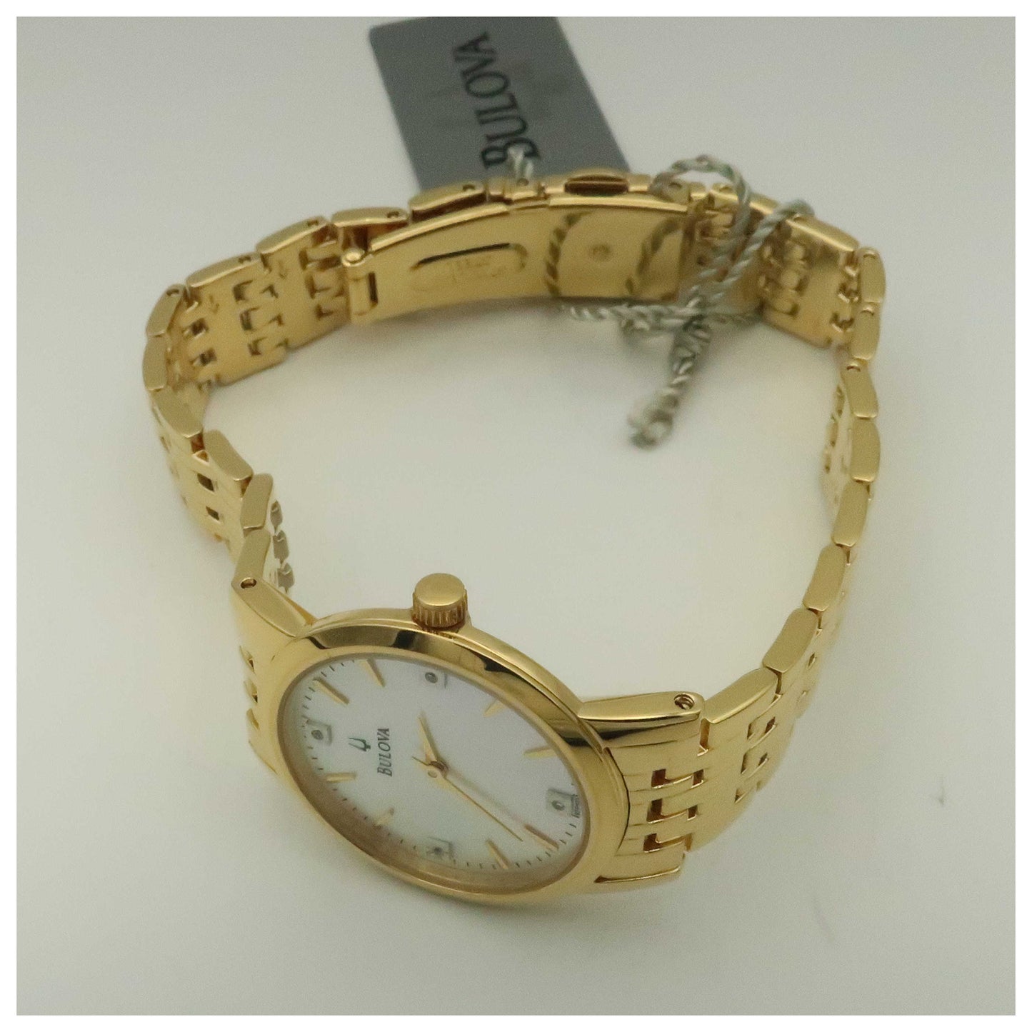 Bulova Diamonds Women's Japanese Quartz (Battery-Powered) Watch 97P103-PO - Image #8