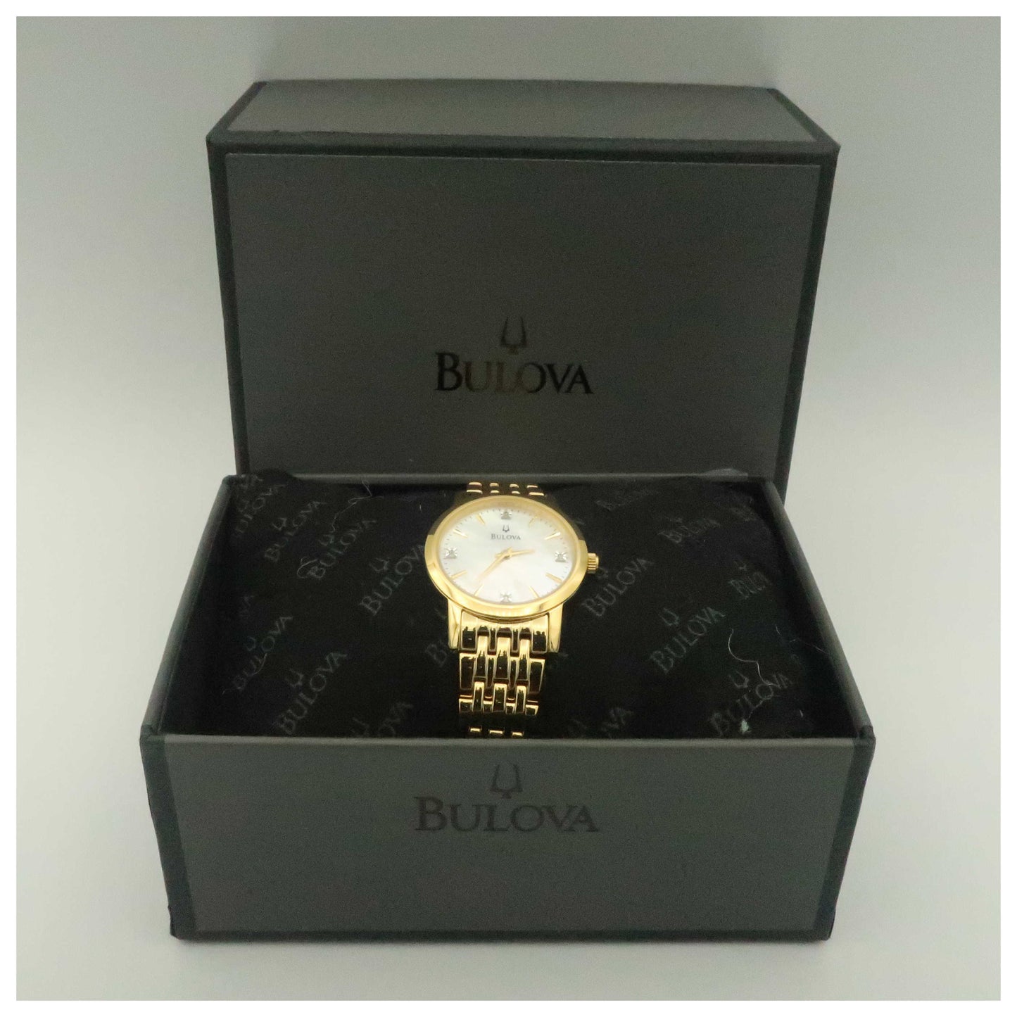 Bulova Diamonds Women's Japanese Quartz (Battery-Powered) Watch 97P103-PO - Image #6