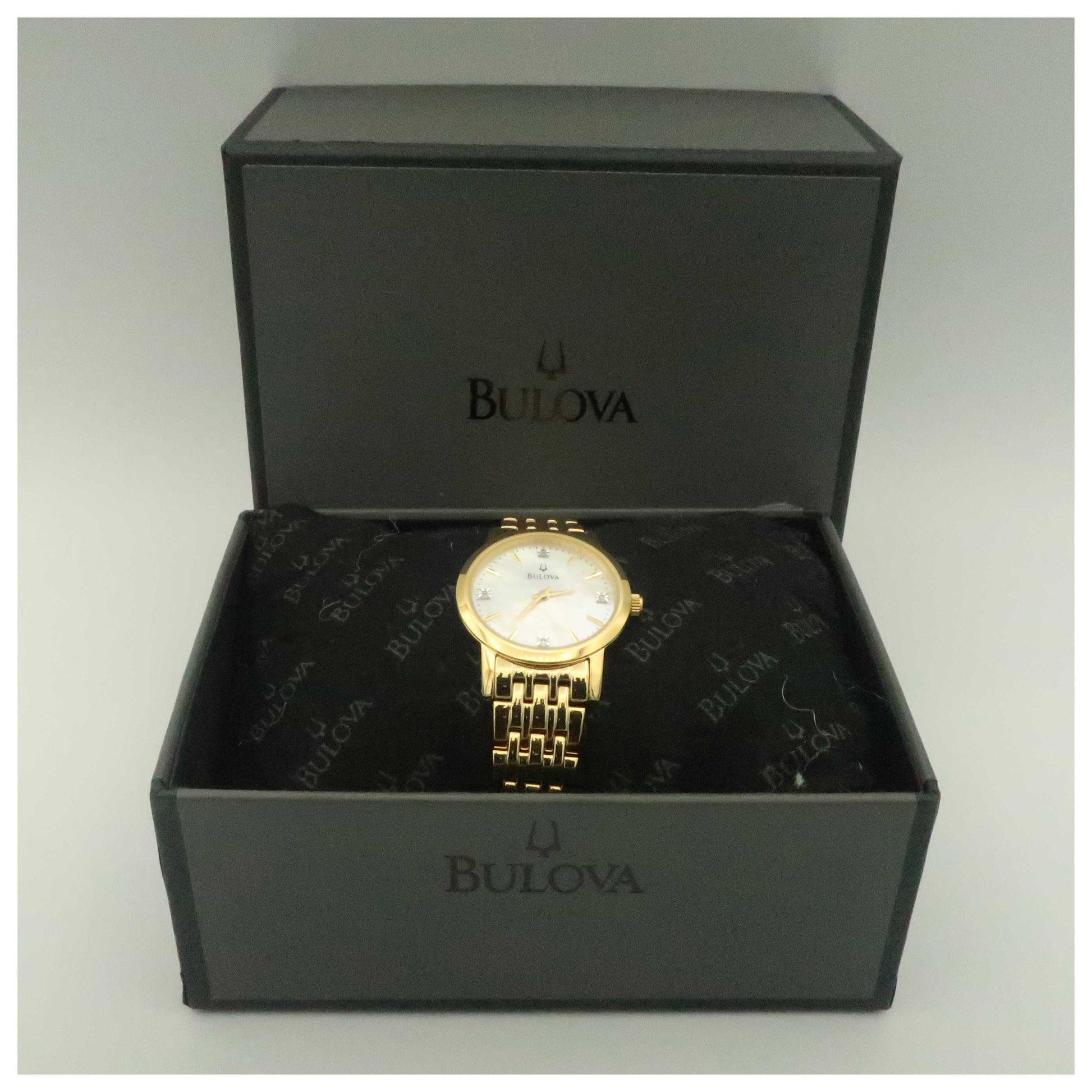 Bulova Diamonds Women's Japanese Quartz (Battery-Powered) Watch 97P103-PO - Image #6