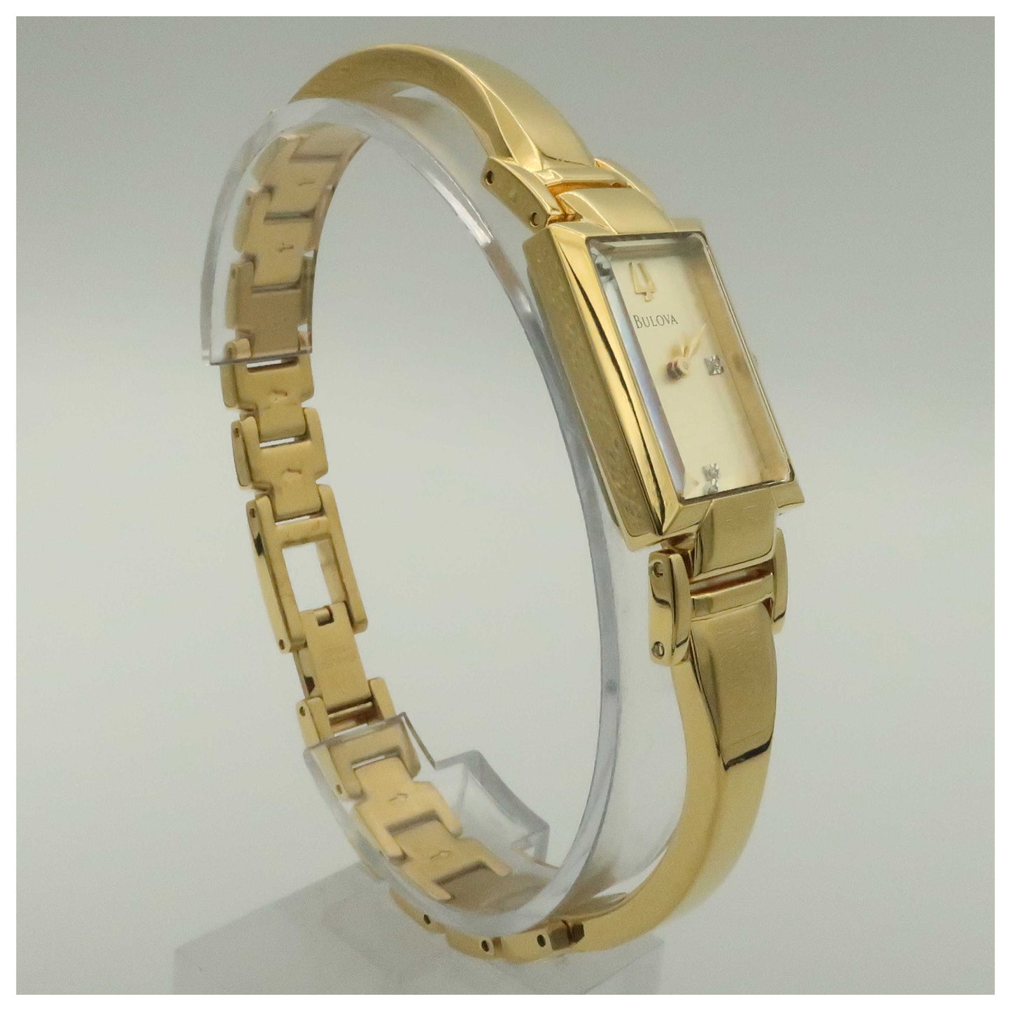 Bulova Diamonds Women's Quartz Watch 97P104-PO - Image #3