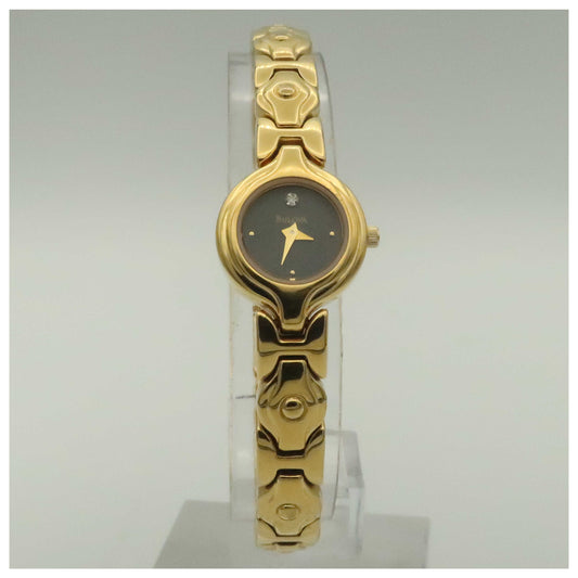 Front view of Bulova Diamonds Women's Quartz Watch 97S61-PO