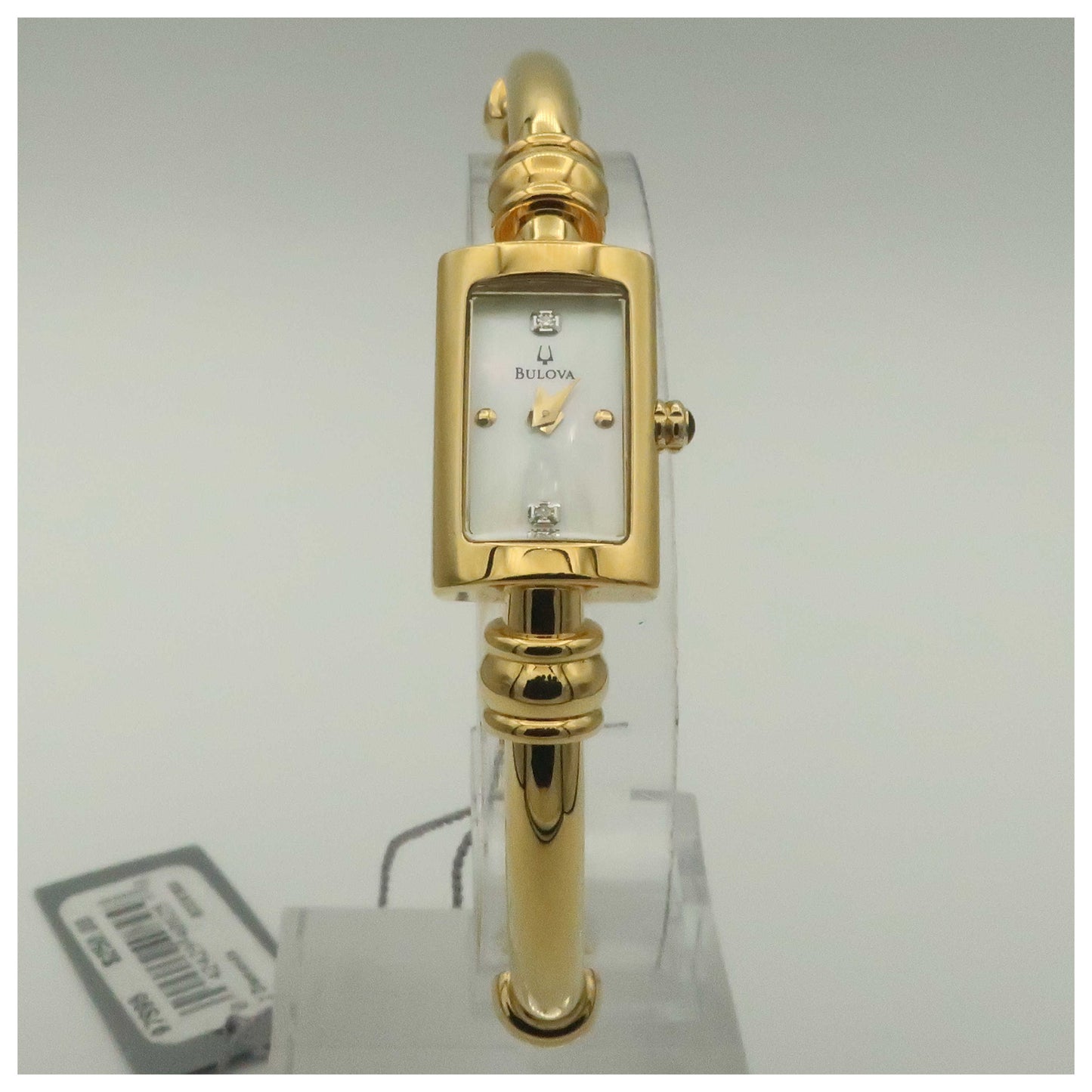 Front view of Bulova Diamonds Women's Swiss Quartz (Battery-Powered) Watch 97S95-PO