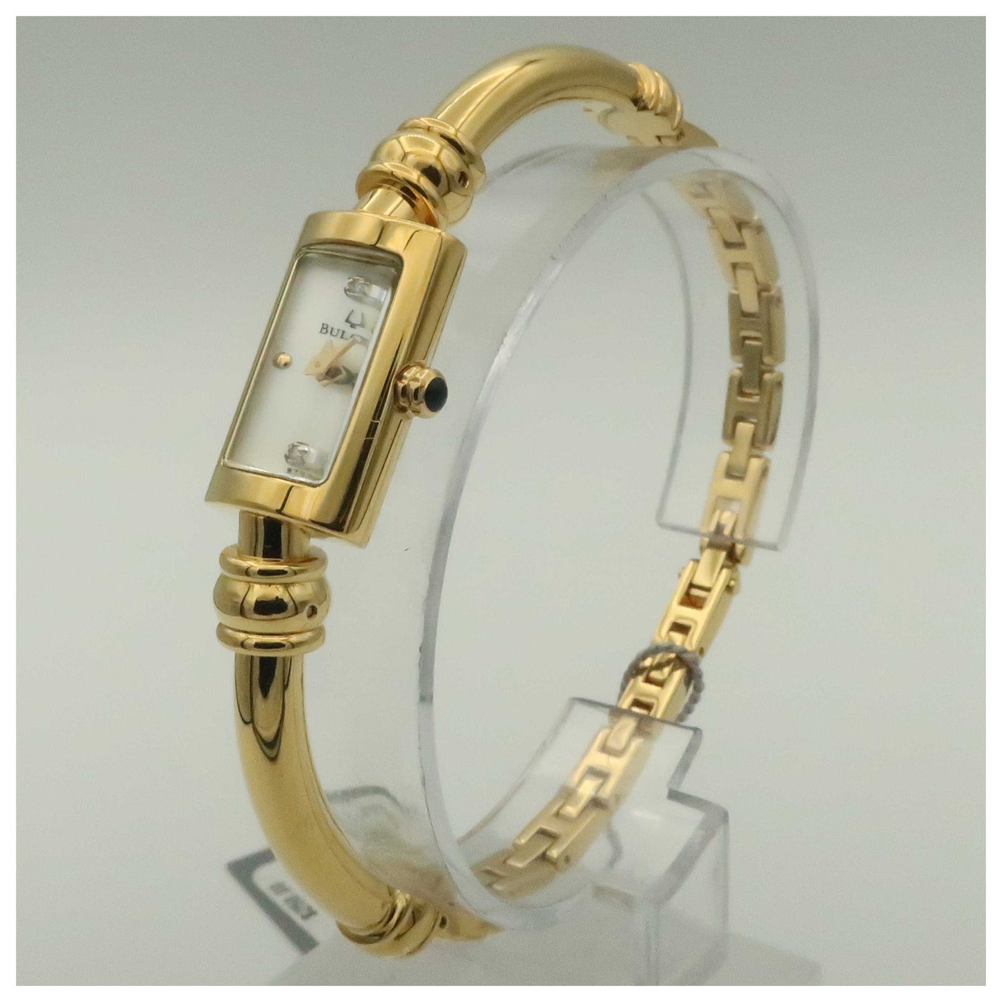 Bulova Diamonds Women's Swiss Quartz (Battery-Powered) Watch 97S95-PO - Image #4