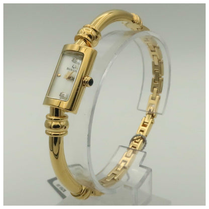 Bulova Diamonds Women's Swiss Quartz (Battery-Powered) Watch 97S95-PO - Image #4