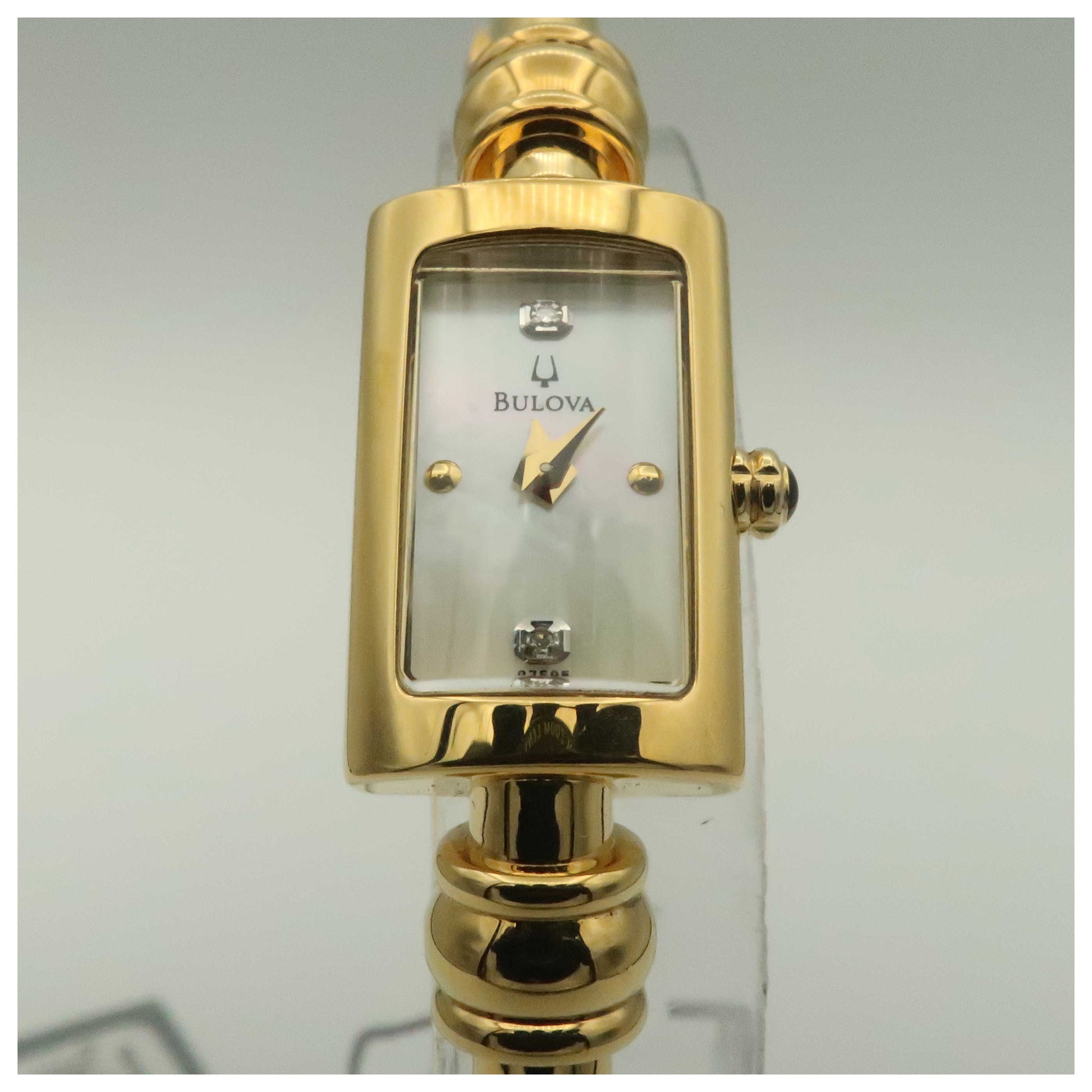 Bulova Diamonds Women's Swiss Quartz (Battery-Powered) Watch 97S95-PO - Image #5