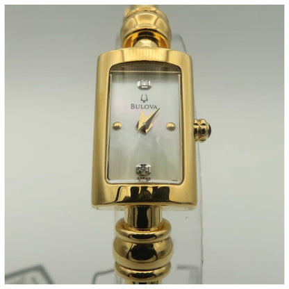 Bulova Diamonds Women's Swiss Quartz (Battery-Powered) Watch 97S95-PO - Image #5