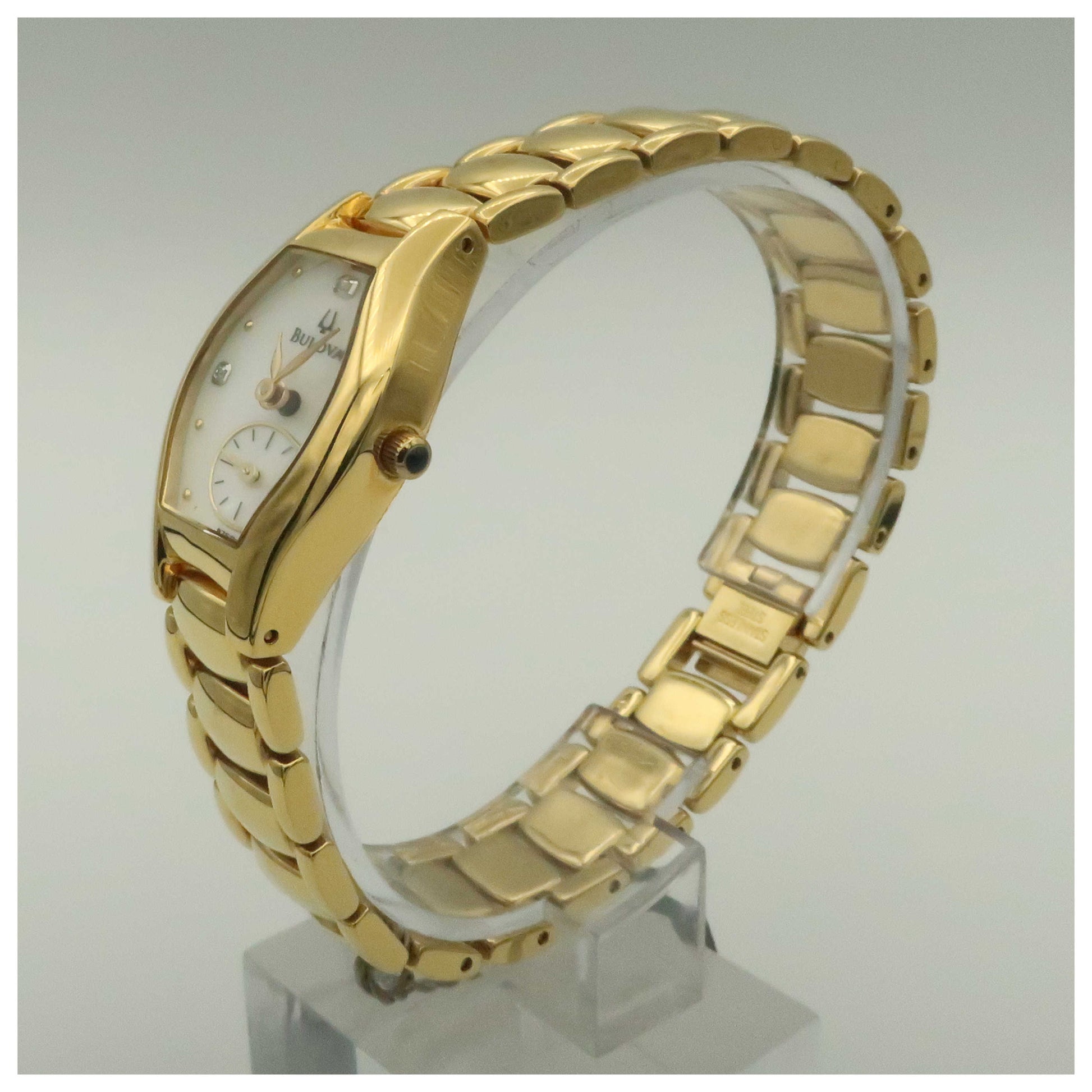 Bulova Dress Women's Quartz Watch 97S98-PO - Image #4