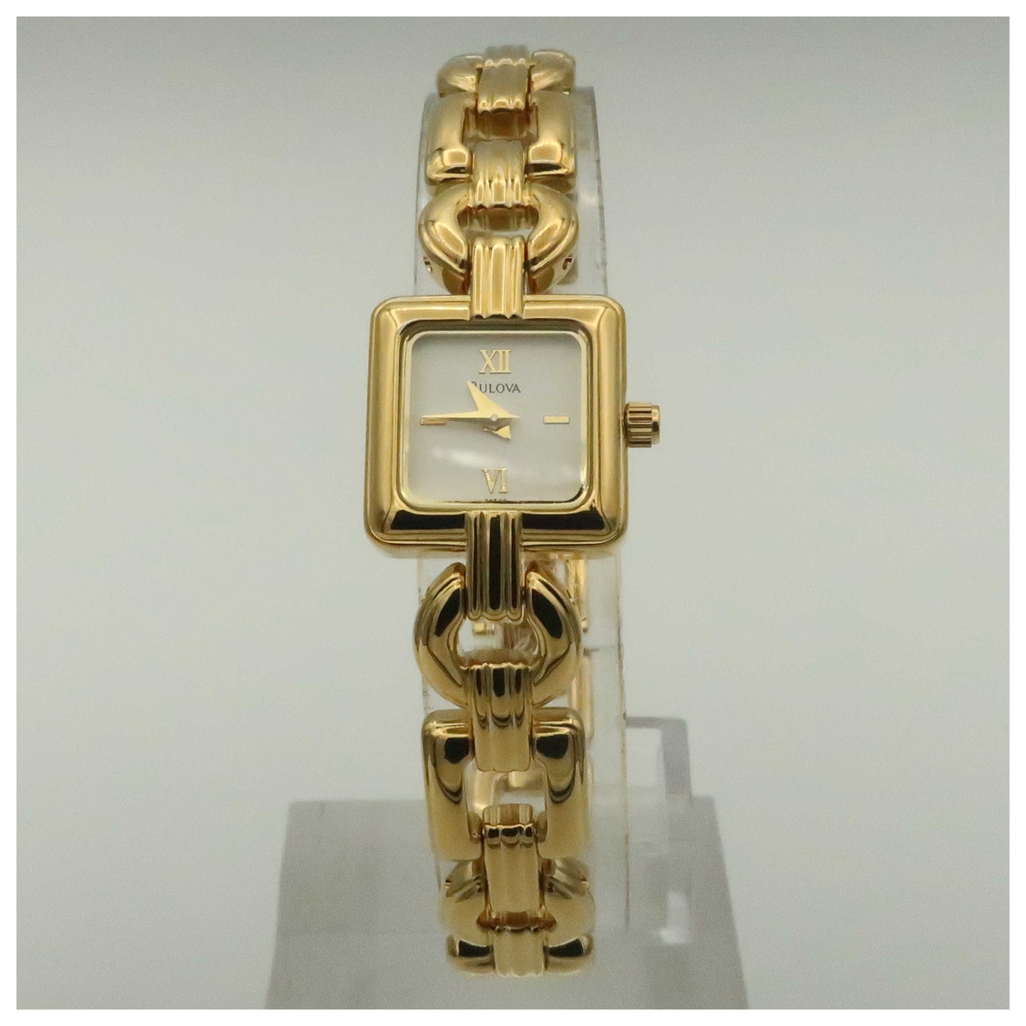 Front view of Bulova Bracelet Women's Quartz Watch 97T38-SDV