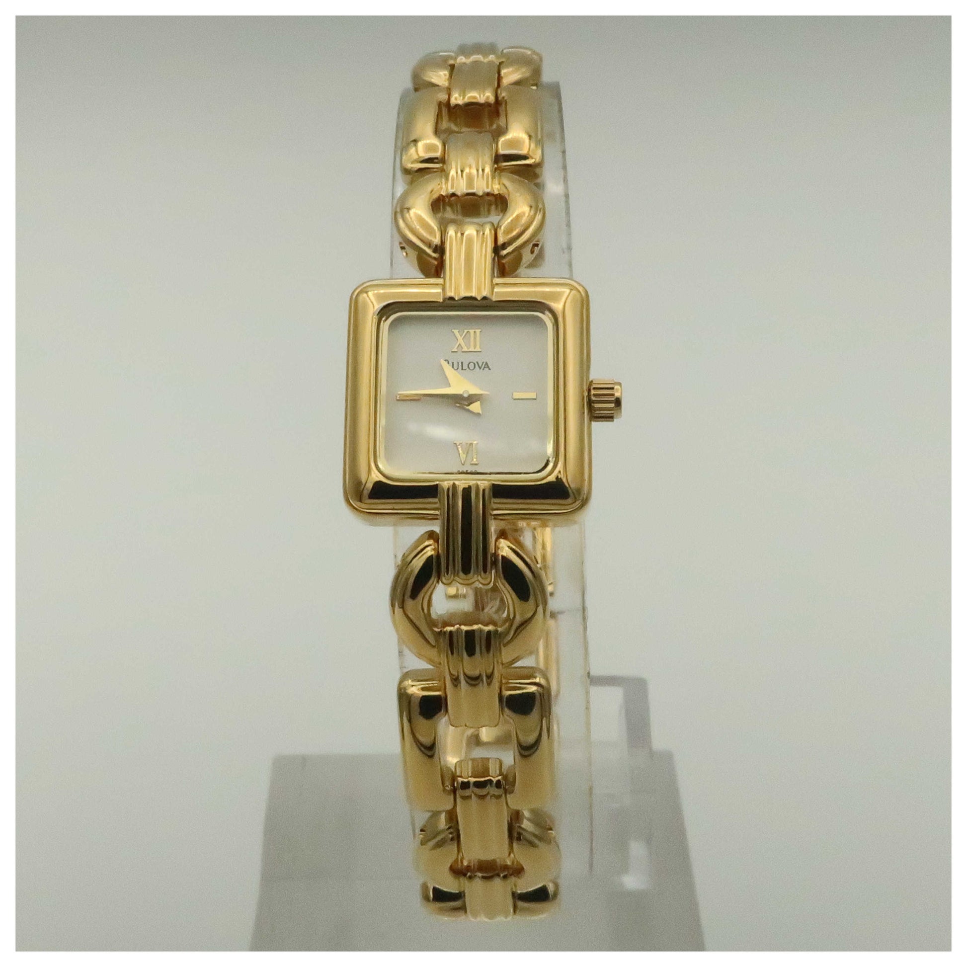 Front view of Bulova Bracelet Women's Quartz Watch 97T38-SDV