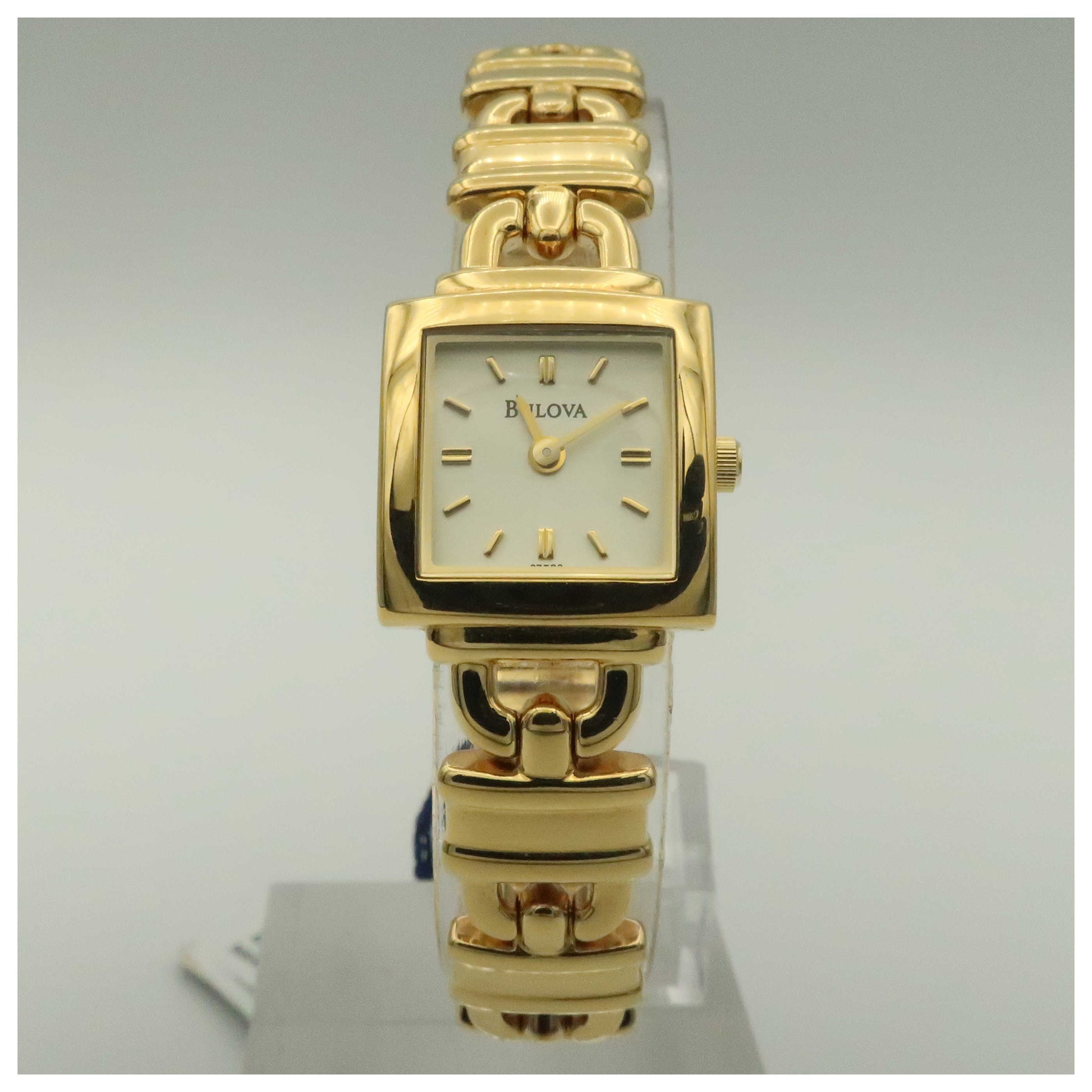 Front view of Bulova Bracelet Women's Quartz Watch 97T39-SDV