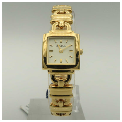 Front view of Bulova Bracelet Women's Quartz Watch 97T39-SDV
