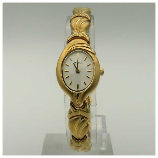Front view of Bulova Bracelet Women's Quartz Watch 97T67-PO