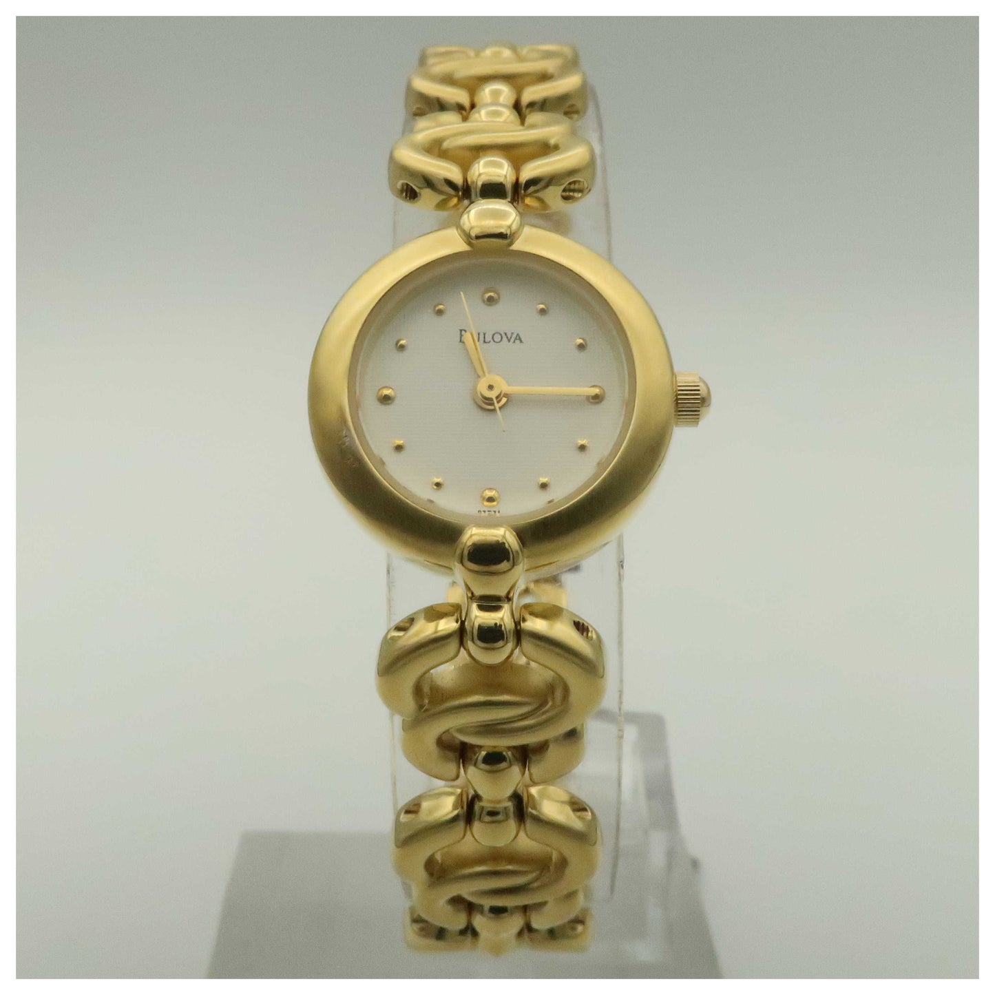 Front view of Bulova Bracelet Women's Quartz Watch 97T71-SD