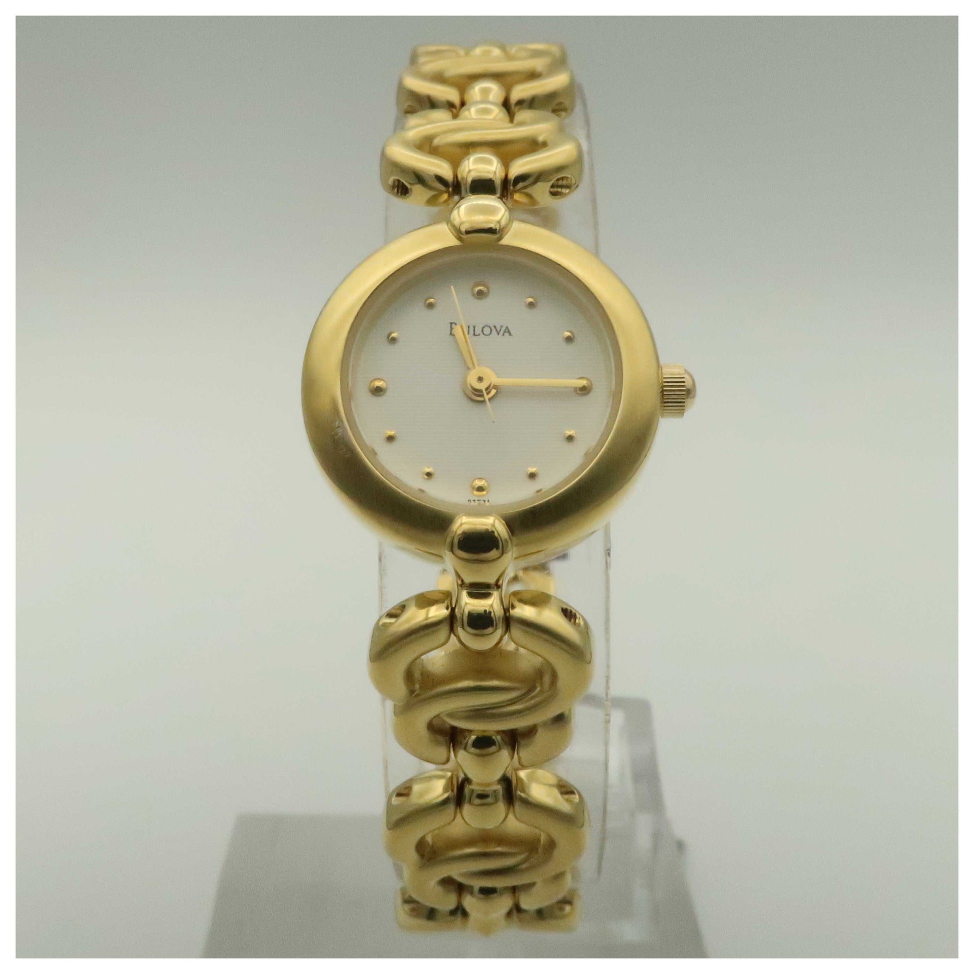 Front view of Bulova Bracelet Women's Quartz Watch 97T71-SD