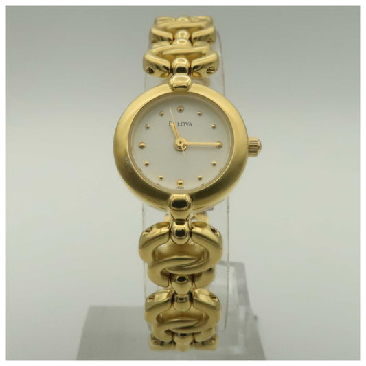 Front view of Bulova Bracelet Women's Quartz Watch 97T71-SD