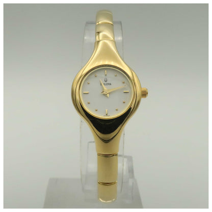 Front view of Bulova Bracelet Women's Quartz Watch 97T83-PO