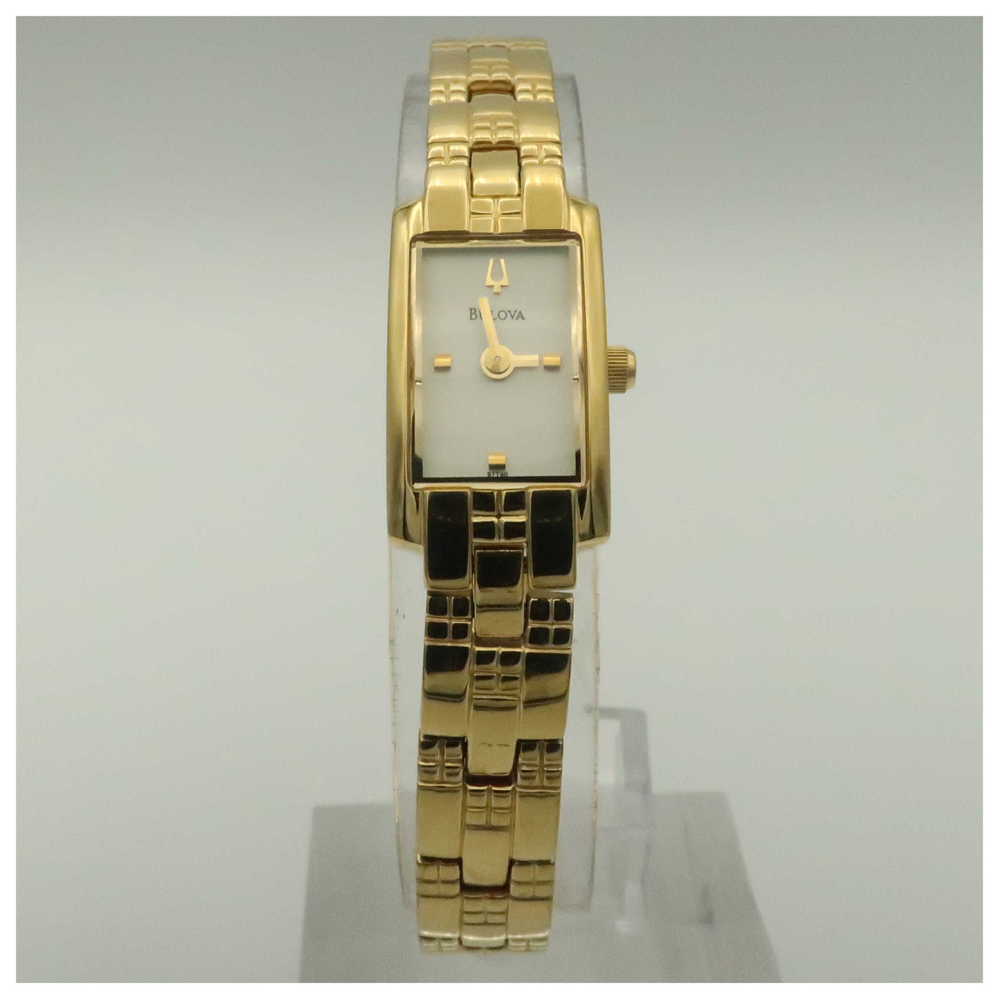 Front view of Bulova Bracelet Women's Quartz Watch 97T90-PO