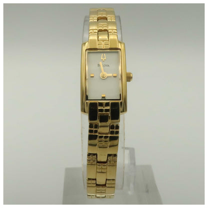 Front view of Bulova Bracelet Women's Quartz Watch 97T90-PO