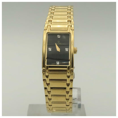 Front view of Bulova Diamonds Women's Quartz Watch 97Y02-PO