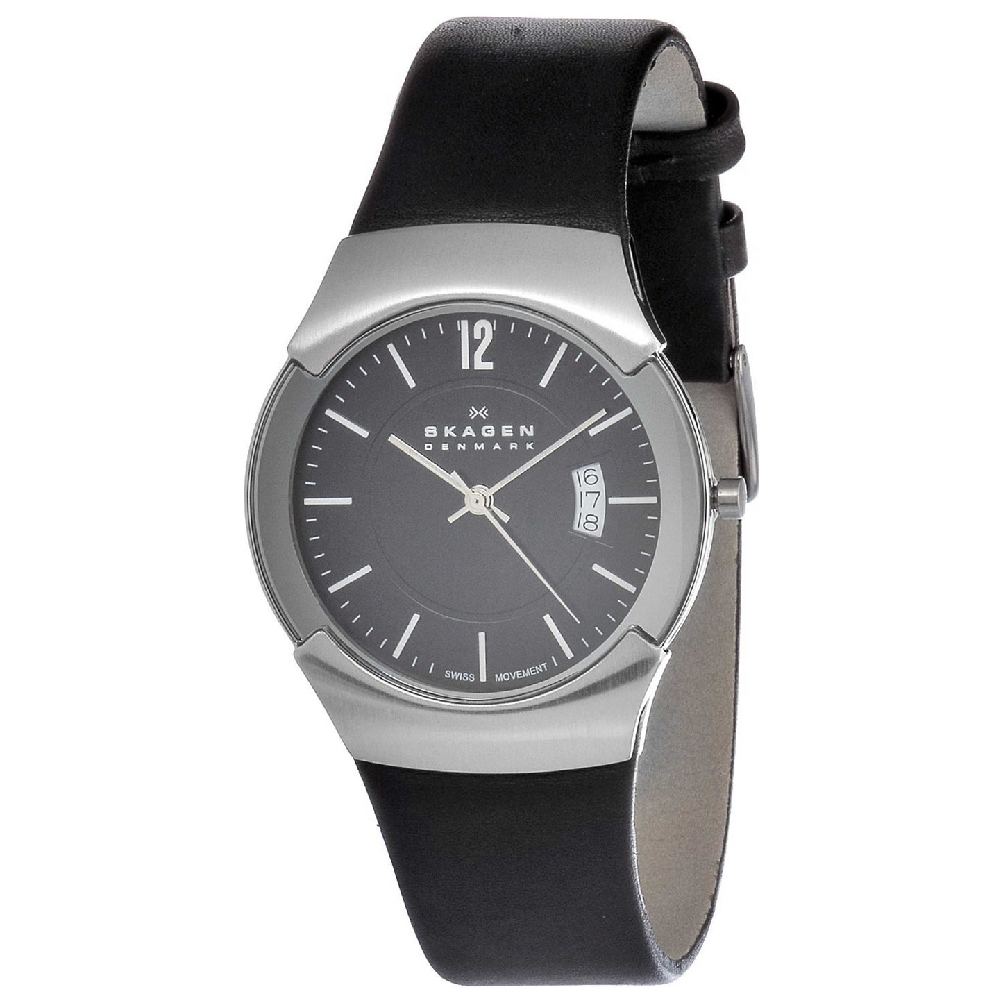 Front view of Skagen Black Label Men's Swiss Quartz (Battery-Powered) Watch 981XLSLB