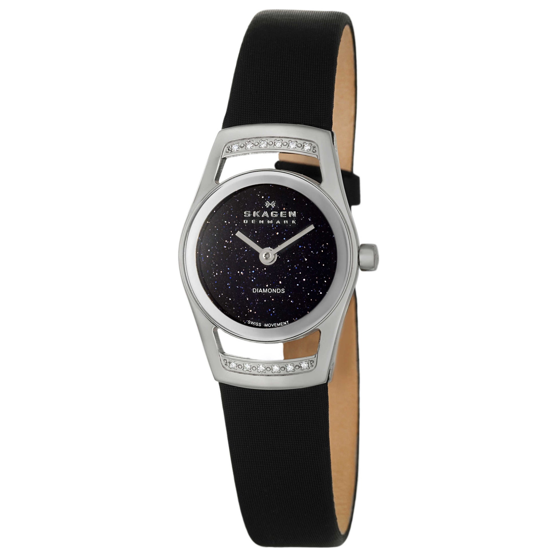 Front view of Skagen Swiss Women's Swiss Quartz (Battery-Powered) Watch 982SSLBN