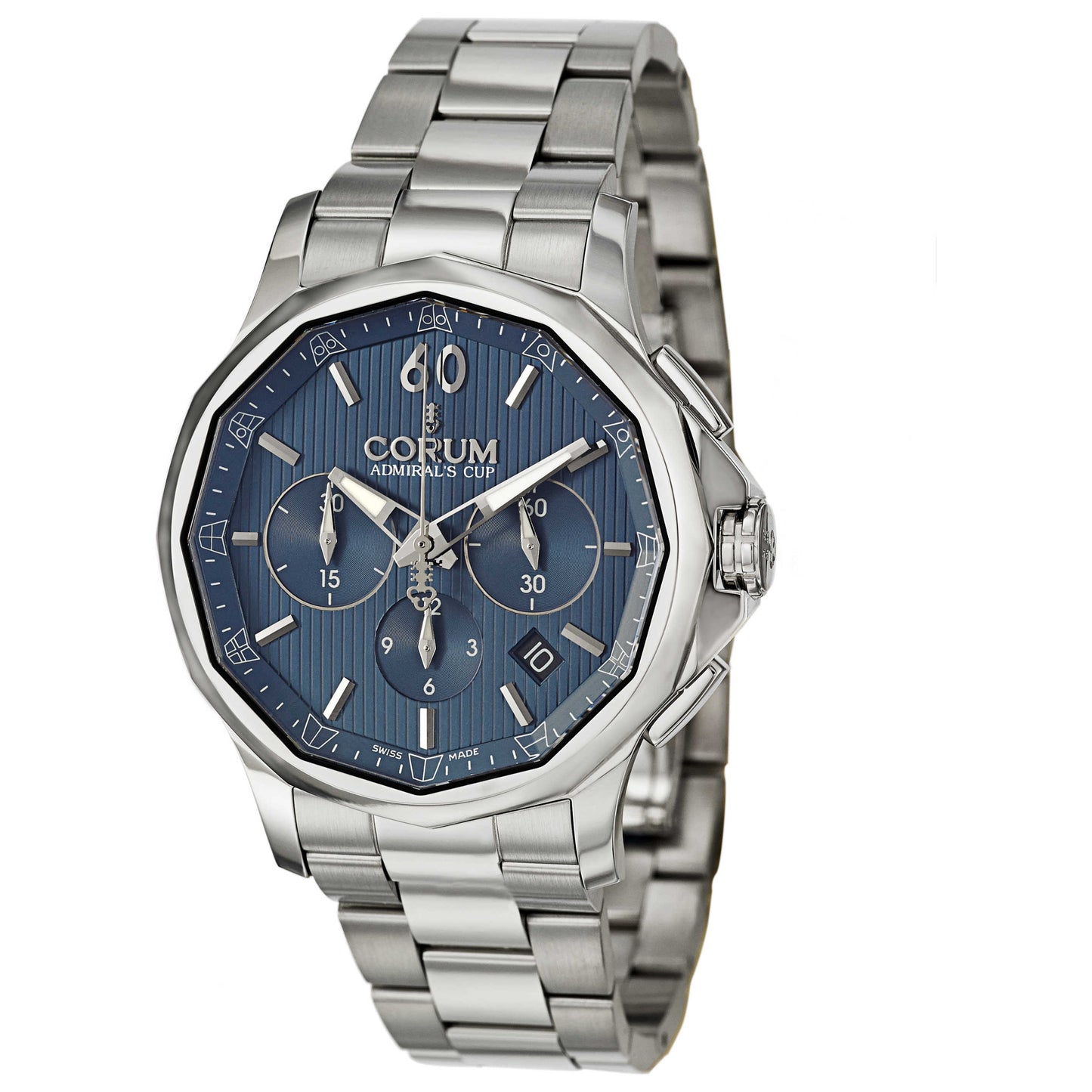 Front view of Corum Admiral Cup Men's Automatic Watch 984-101-20-V705-AB10