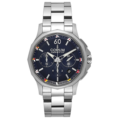 Front view of Corum Admiral's Cup Men's Automatic Watch 984-101-20-V705-AB21