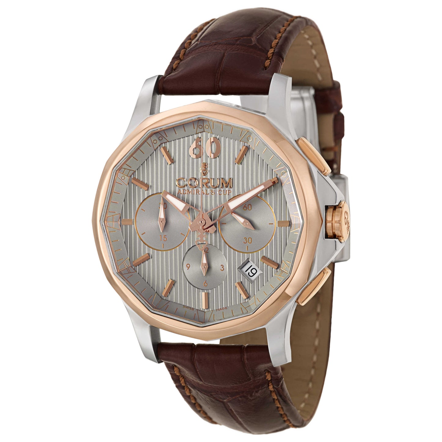 Front view of Corum Admiral's Cup Men's Automatic Watch 984-101-24-0F02-FH11