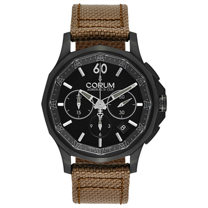 Front view of Corum Admiral's Cup Men's Automatic Watch 984-103-98-0612-AN13
