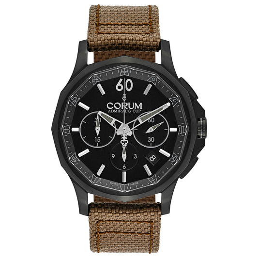 Front view of Corum Admiral's Cup Men's Automatic Watch 984-103-98-0612-AN13